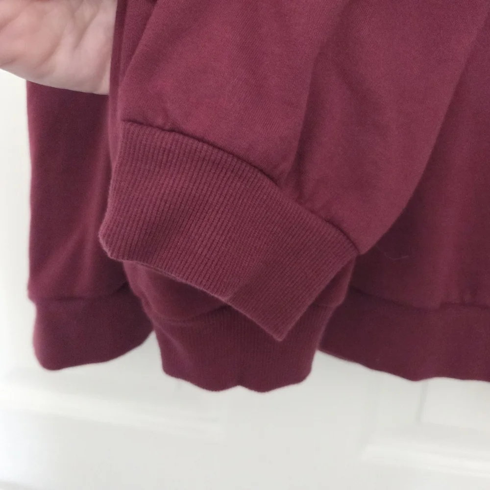 Keith Haring Sweatshirt Iconic Barking Dog Print Women's Medium Red And White - Picture 3 of 7